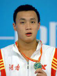 黄朝升，全运会男子400米混合泳冠军，湖南吉首人_湖南名人网
